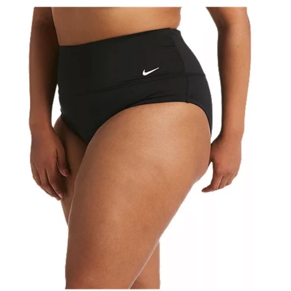 Nike Women's High Waisted Plus Size Swimsuit Bikini Bottom - Picture 3 of 8